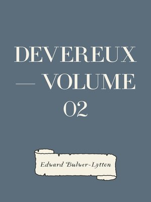 cover image of Devereux — Volume 02